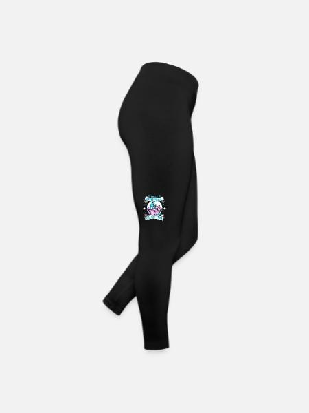 Ich wäre lieber Mineraliensammler und Geologe - Frauen Jersey Leggings - Schwarz - Rechts