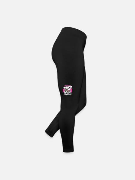 Girl Who Loves Sloths Pilosa Folivora - Women’s Jersey Leggings - black - Right