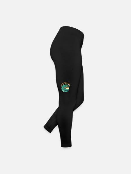 Ich brauche wirklich all diese Geckos Gekkota Leopard - Frauen Jersey Leggings - Schwarz - Rechts