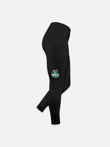 Paare, die zusammen eine Kreuzfahrt machen Kreuzfahrtschiff - Frauen Jersey Leggings - Schwarz - Rechts