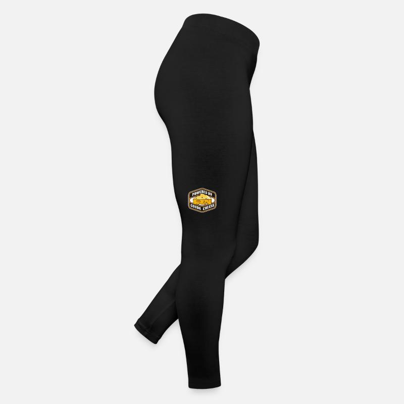 Powered By Gouda Cheese Maker Queso Lover Gouda Women’s Jersey Leggings