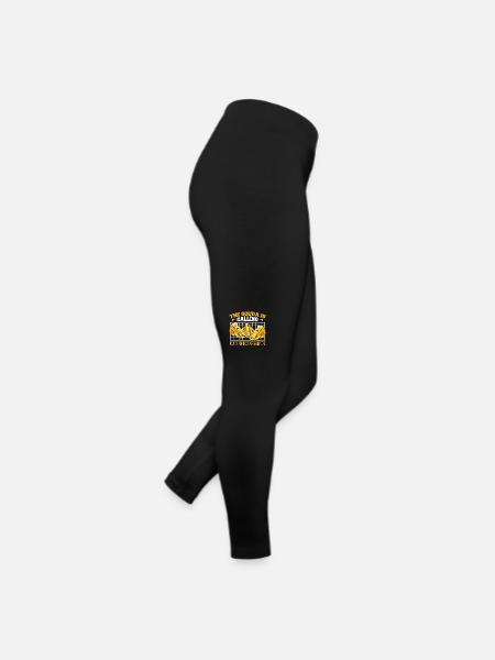 Gouda Is Calling And I Must Go Maker Queso Gouda - Women’s Jersey Leggings - black - Right