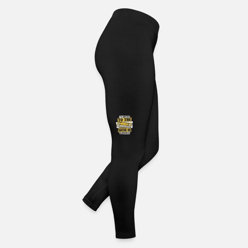 Accro au son des harmonicas et des harpes à bouche Legging en jersey Femme