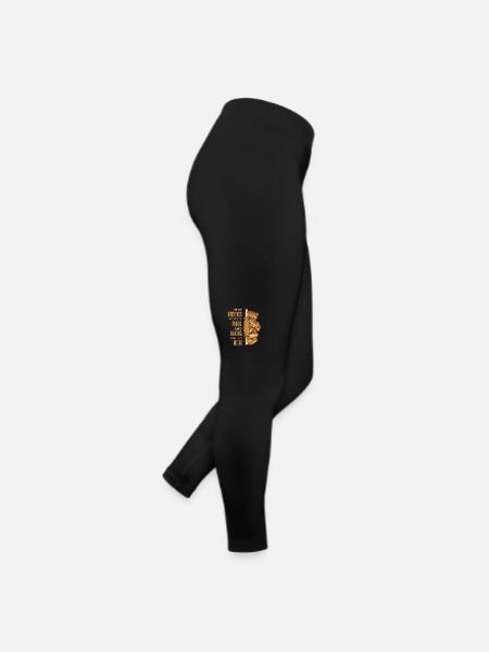Count Me In Brotteig Brotbackautomat Brotkönigin - Frauen Jersey Leggings - Schwarz - Rechts