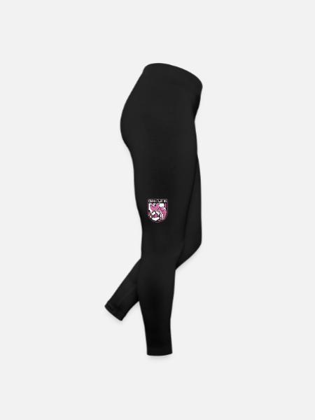 Chameleon Mom Panther Veiled Chamaeleonidae Lover - Women’s Jersey Leggings - black - Right