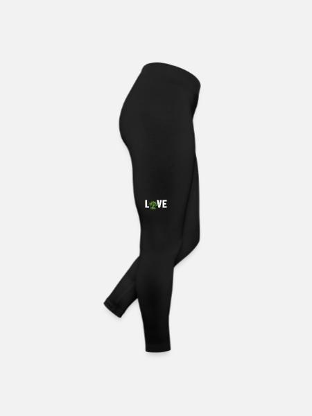Bonsai Love Indoor Bonsai Bonsai Pots Penjing - Women’s Jersey Leggings - black - Right