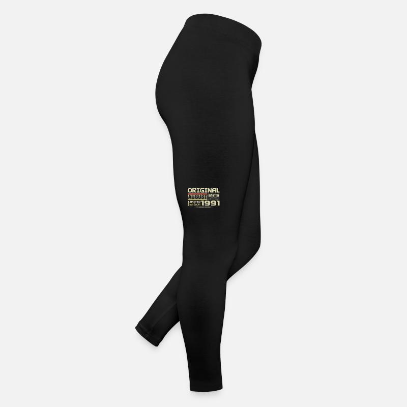 August 1991 - Born in August 1991 Built in August 1991 Women’s Jersey Leggings