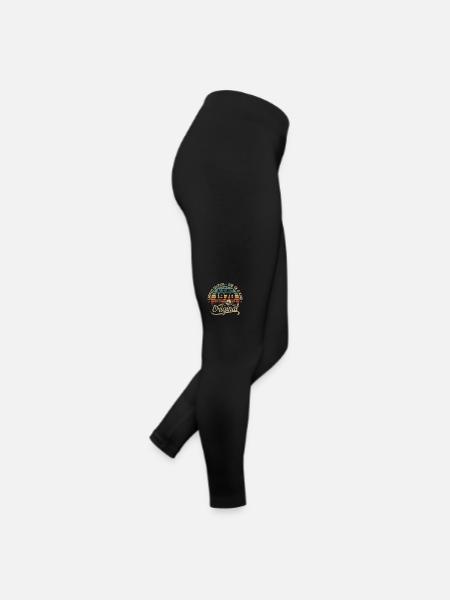 Août 1970 Cadeau D'anniversaire - Né en Août 1970 - Legging en jersey Femme - noir - Droite