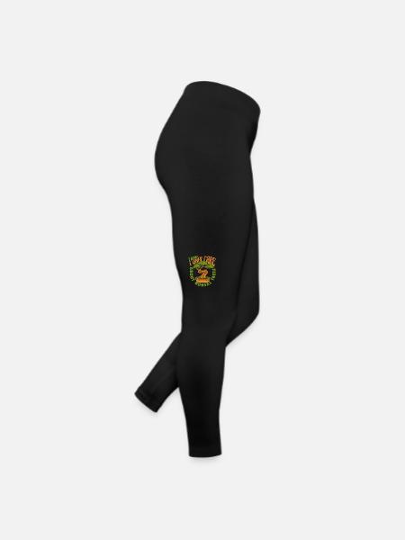 Ich kümmere mich nur um Bonsai Bäume Penjing Indoor - Frauen Jersey Leggings - Schwarz - Rechts