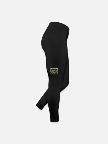 No Such Thing As Too Many Bonsai Trees Penjing - Women’s Jersey Leggings - black - Right