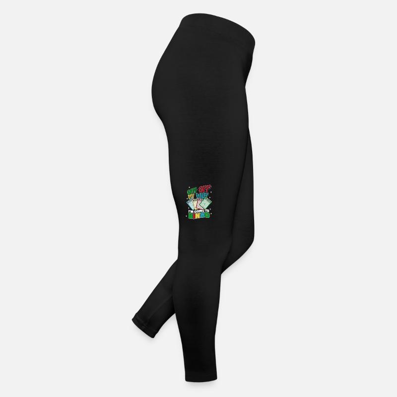Hors de mon chemin, je vais au bingo professionnel Legging en jersey Femme