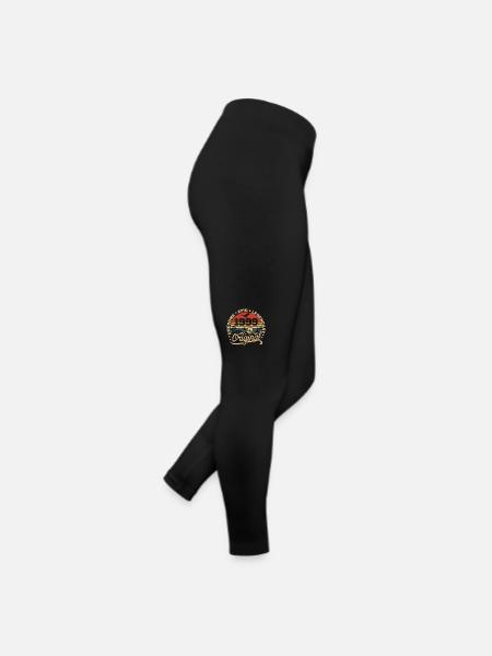 Original 1999 Retro 1999 Geburtstagsgeschenk 1999 - Frauen Jersey Leggings - Schwarz - Rechts