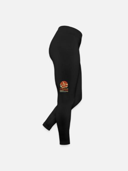 Keine Bälle erforderlich Spielbretter Sitzsack - Frauen Jersey Leggings - Schwarz - Rechts