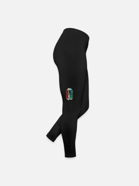 All I Do Is Yell Bingo Professional Caller - Women’s Jersey Leggings - black - Right