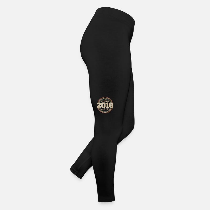 September 2018 Geburtstagsgeschenk 2018 Frauen Jersey Leggings