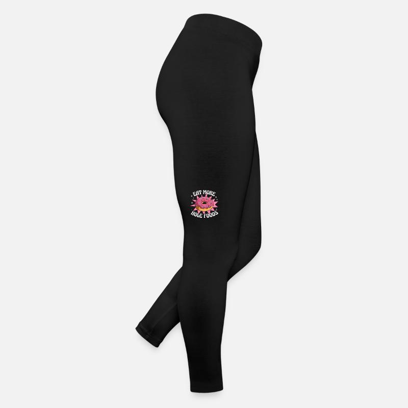 Manger plus de trou de nourriture beignet glacé Maker Lover Legging en jersey Femme