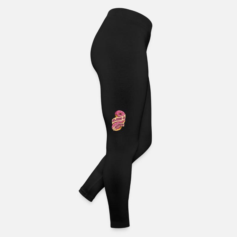 Amateur De Beignets Glacés Et Confus Legging en jersey Femme