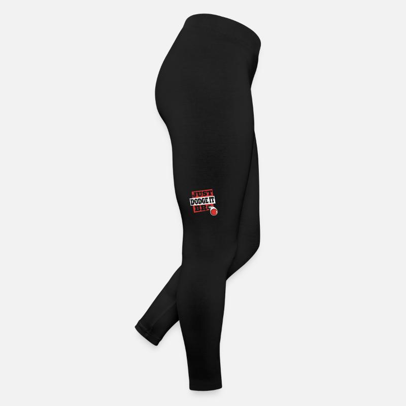 Just Bro Game Prisonball Joueur d’équipe Dodgeball Legging en jersey Femme