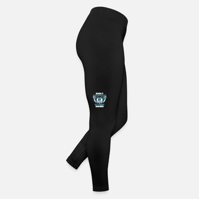 Easily Distracted By Rythmic Drums Paddler Team Women’s Jersey Leggings