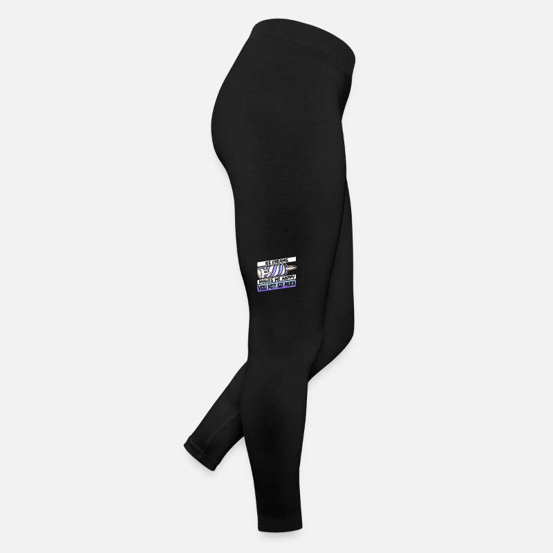 La crème glacée me rend heureux Gelato Maker Lover Ice Legging en jersey Femme