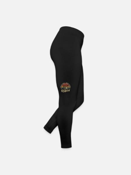 Millésime Novembre 2017 Cadeau Rétro Novembre 2017 - Legging en jersey Femme - noir - Droite