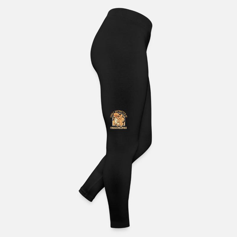 Leicht ablenkbar durch Parasaurolophus-Liebhaber Frauen Jersey Leggings