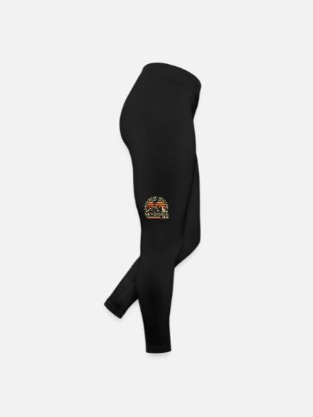 Born in November 1968 - Birthday November 1968 - Women’s Jersey Leggings - black - Right