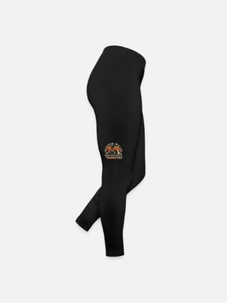Né en Novembre 2007 - Anniversaire Novembre 2007 - Legging en jersey Femme - noir - Droite