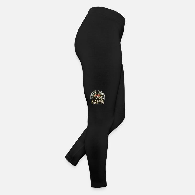 Dezember 1976 - Ausgezeichnet seit Dezember 1976 Frauen Jersey Leggings