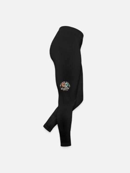 December 1958 Birthday - December 1958 Gift - Women’s Jersey Leggings - black - Right