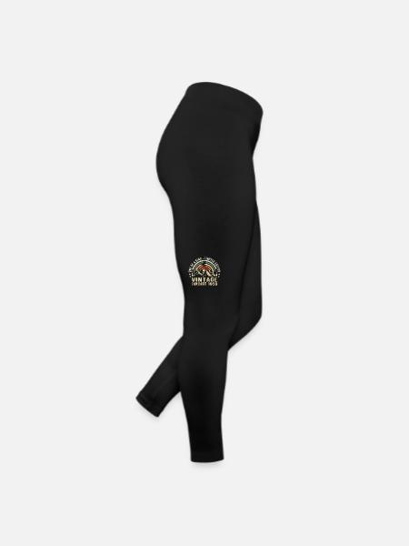 January 1958 Birthday Gift - Original 67 Years - Women’s Jersey Leggings - black - Right