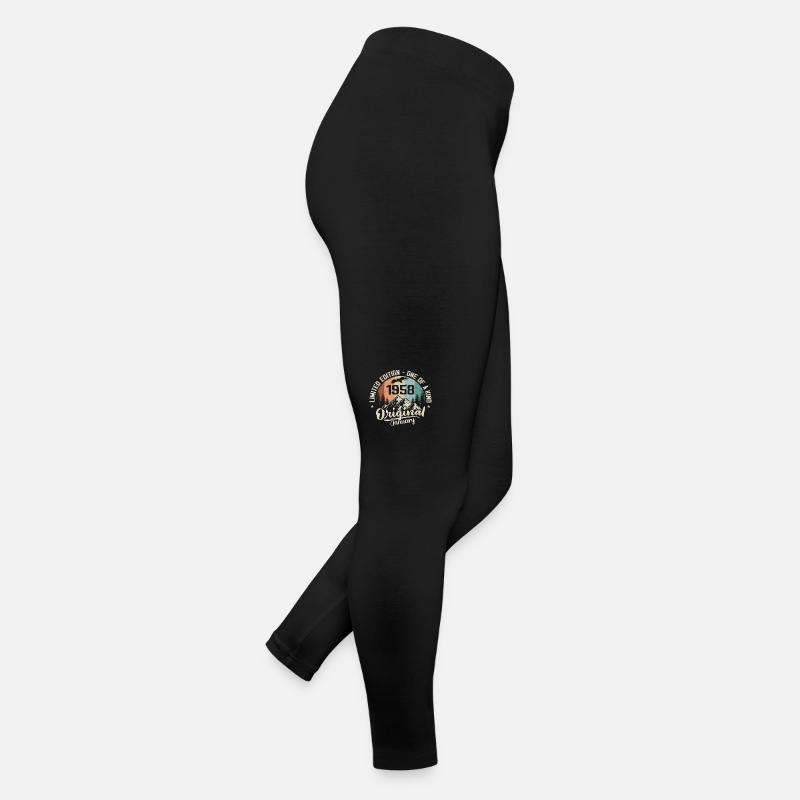 Januar 1958 Originales Geburtstagsgeschenk 67 Jahre Frauen Jersey Leggings