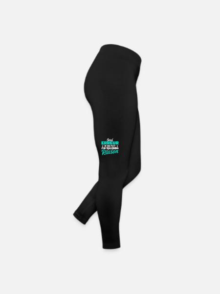 Unless I'm mistaken, I'm always right - Women’s Jersey Leggings - black - Right