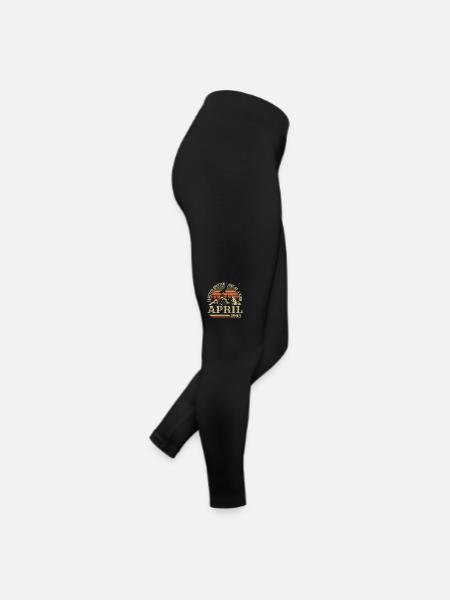 Bestes Geburtstagsgeschenk April 1993 - Frauen Jersey Leggings - Schwarz - Rechts