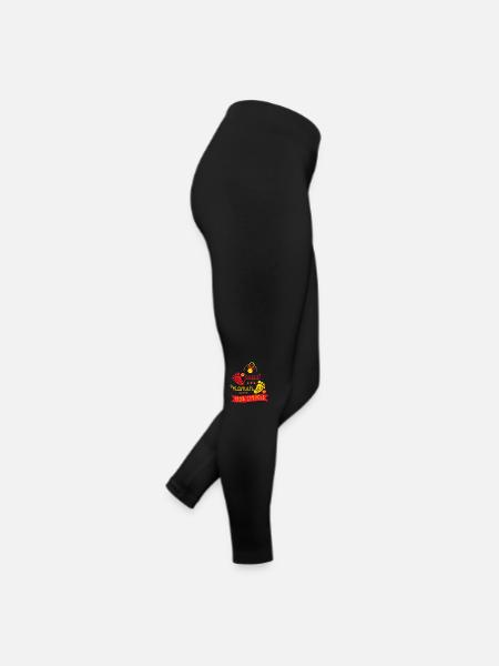 Naissance grossesse supporter foot Lens - Legging en jersey Femme - noir - Droite
