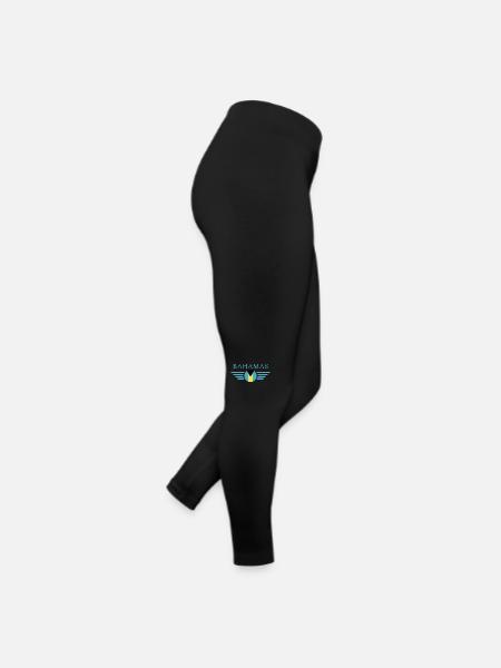 J’aime les Bahamas, T-shirt design de style élégance - Legging en jersey Femme - noir - Droite