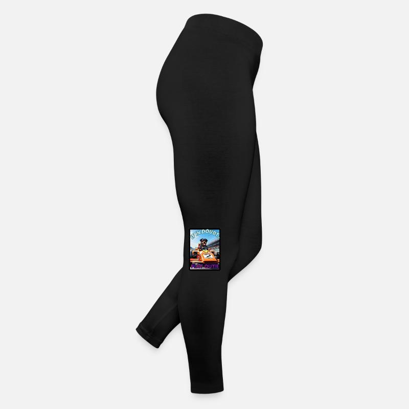 If In Doubt Flat Out Women’s Jersey Leggings