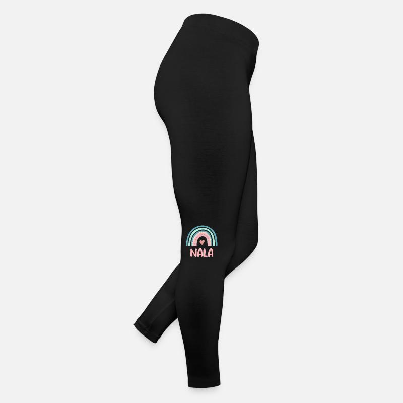 Nala Name Regenbogen Baby Frauen Jersey Leggings