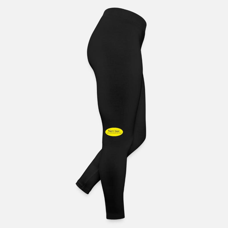 Nett hier, aber waren Sie schon mal in Bad Vöslau? Frauen Jersey Leggings