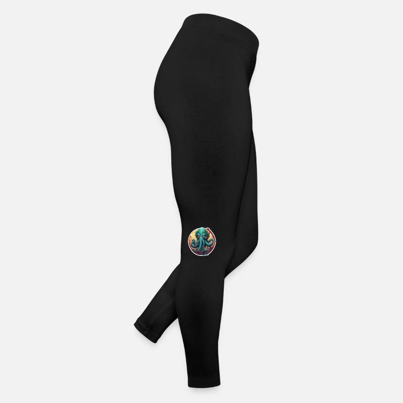 Cthulhu / Demon / Fantasy / Horror / Tentacle Women’s Jersey Leggings