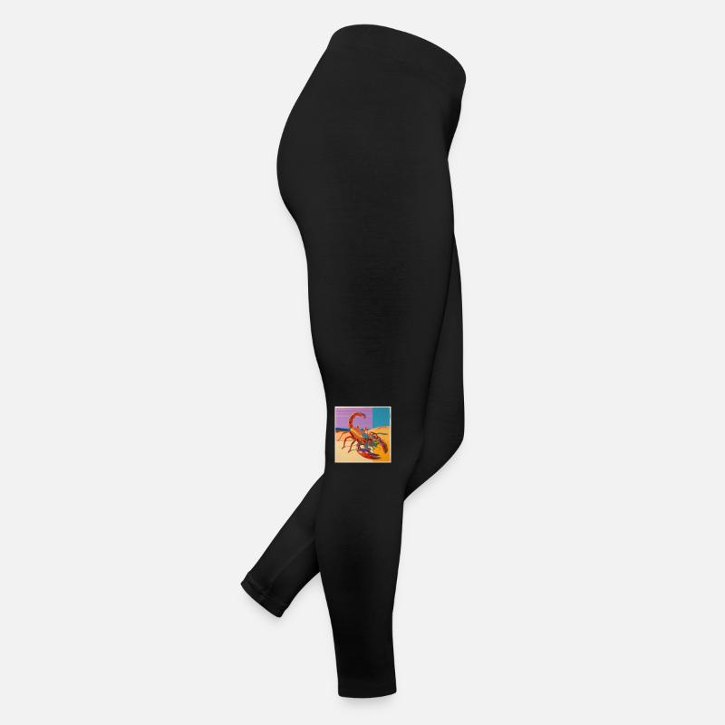 scorpion, coloré, animal, cadeau, idée cadeau Legging en jersey Femme