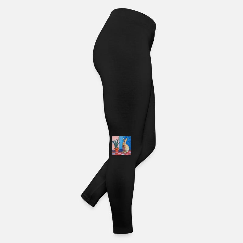 bunny, rabbit, colorful, animal, gift Women’s Jersey Leggings