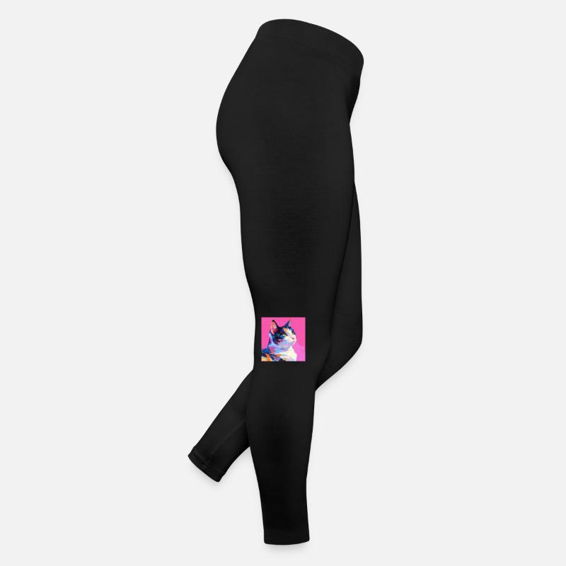 Cat, Cat Motif Women’s Jersey Leggings