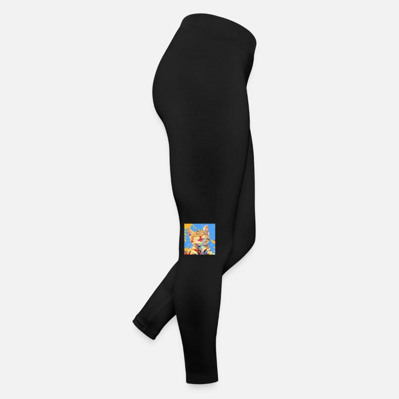 Chat, Motif De Chat Legging en jersey Femme