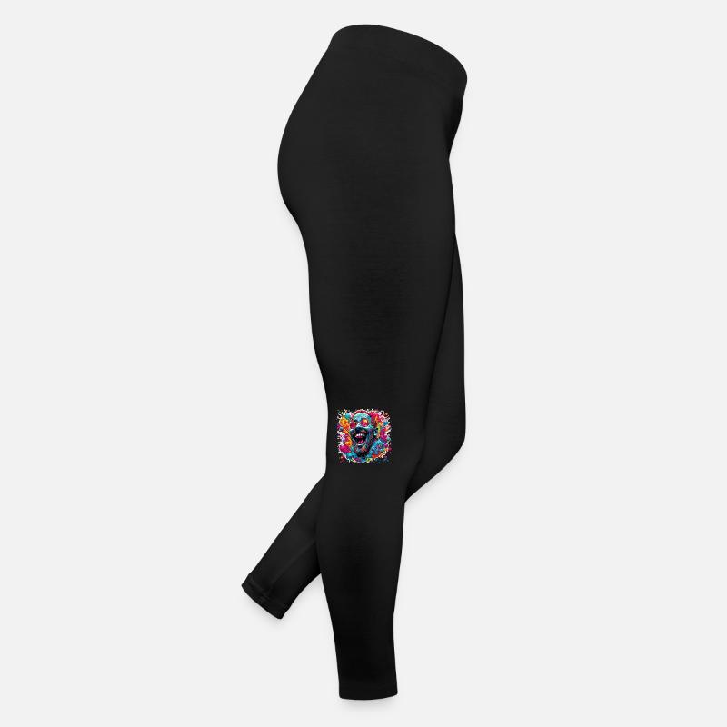 psychedelic / Goa / Hippie / Halluzination / Peace Frauen Jersey Leggings
