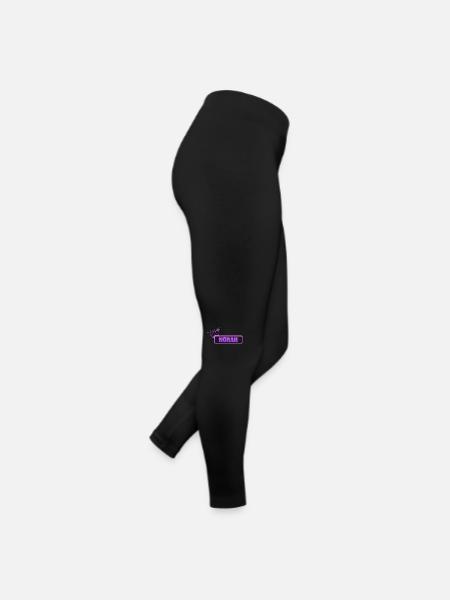 Norah als Schwester - Frauen Jersey Leggings - Schwarz - Rechts