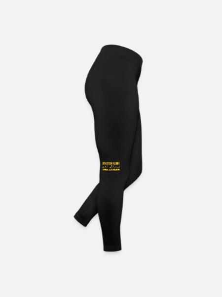 Women life freedom jin jiyan azadi - Women’s Jersey Leggings - black - Right