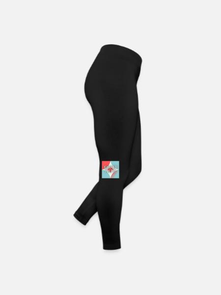 FATHER's DAY. HAPPY BIRTHDAY DAD. DAD. HAPPY BIRTHDAY - Women’s Jersey Leggings - black - Right