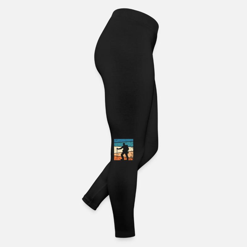 Hikers Hiking Retro Mountaineering Women’s Jersey Leggings