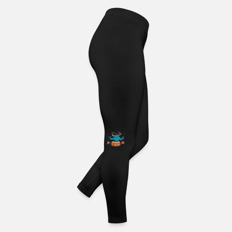 Buffalo on drums Women’s Jersey Leggings